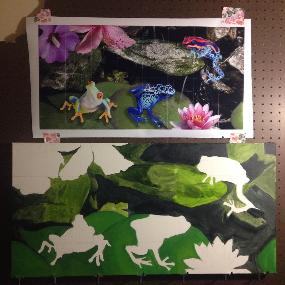 Evelyn's Jungle Animals - Frogs - Phase 1