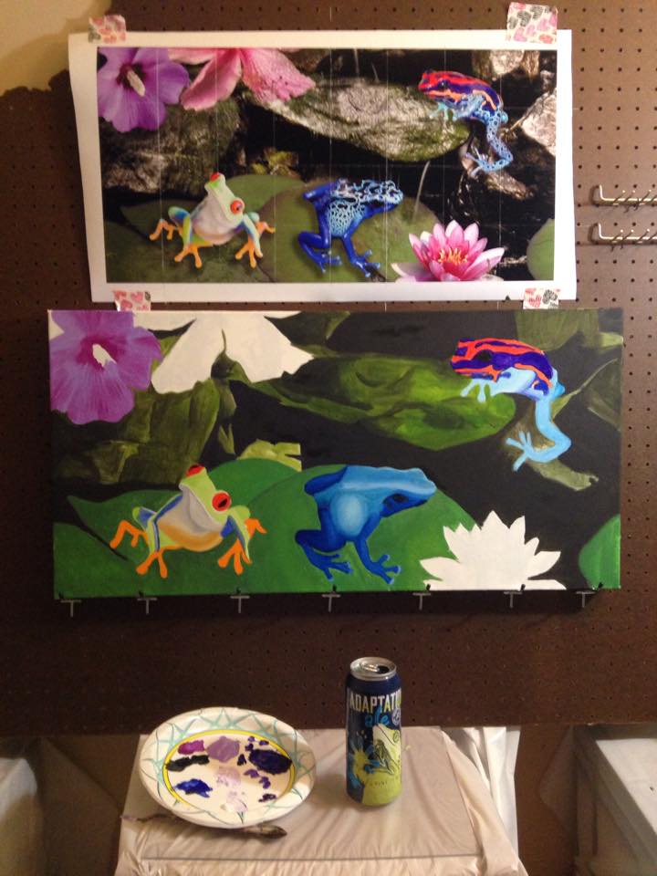 Evelyn's Jungle Animals - Frogs - Phase 2