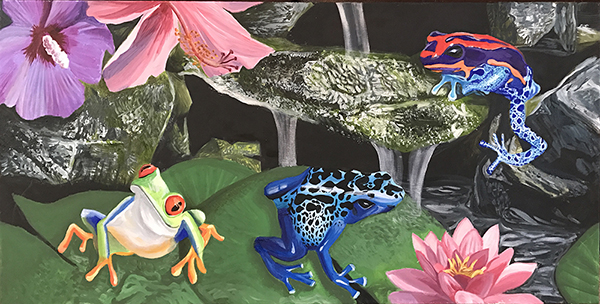 Evelyn's Jungle Animals - Frogs - Preview