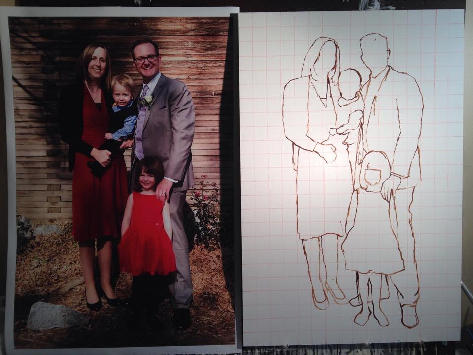 Schneider Family Portrait - Phase 1