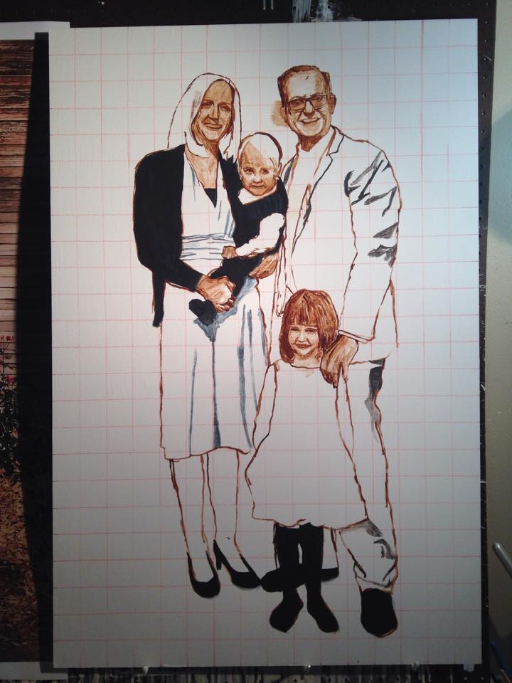 Schneider Family Portrait - Phase 2