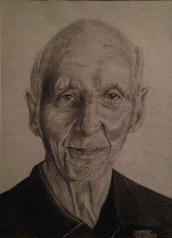 Smiling Old Man - Preview